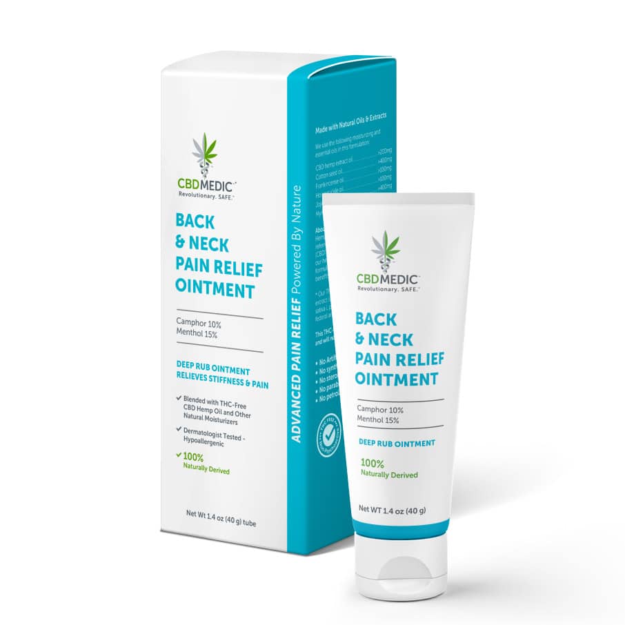 CBD Medic Neck and Back Pain Relief Ointment