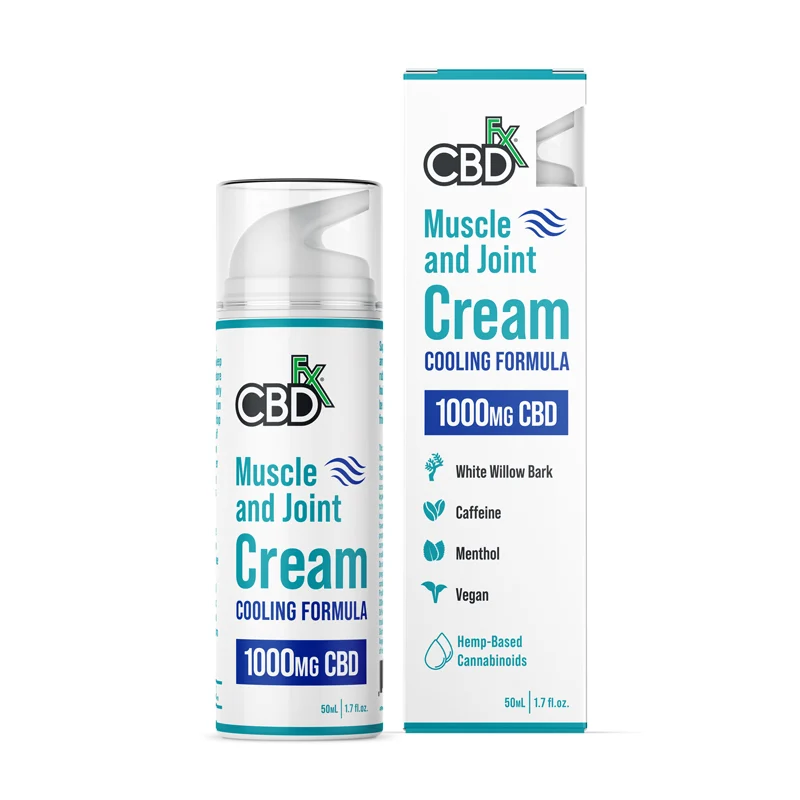 CBDfx Muscle and Joint Hemp Cream