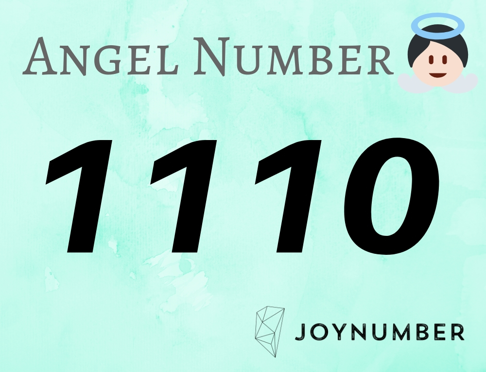 1110 Angel Number - Always Keep Your Thoughts Rooted In Goodness