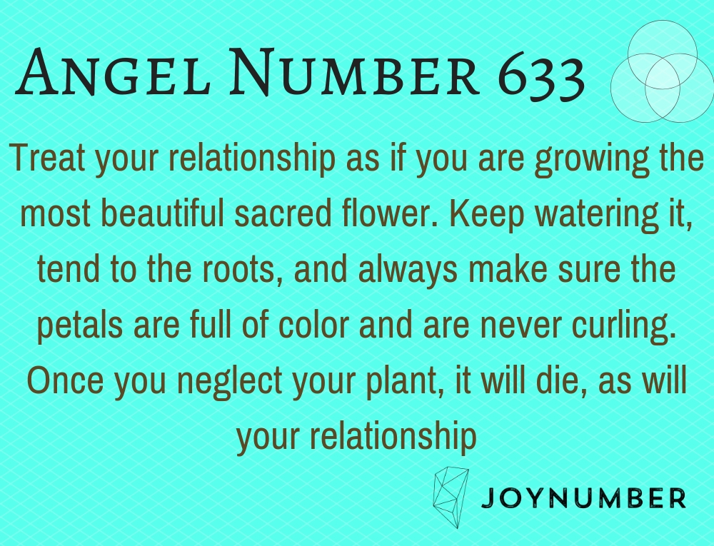 633 Angel Number  A Friendly Reminder That You Got A Kind Heart