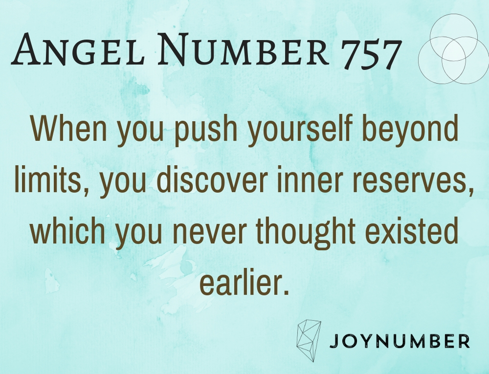 757 angel number meaning