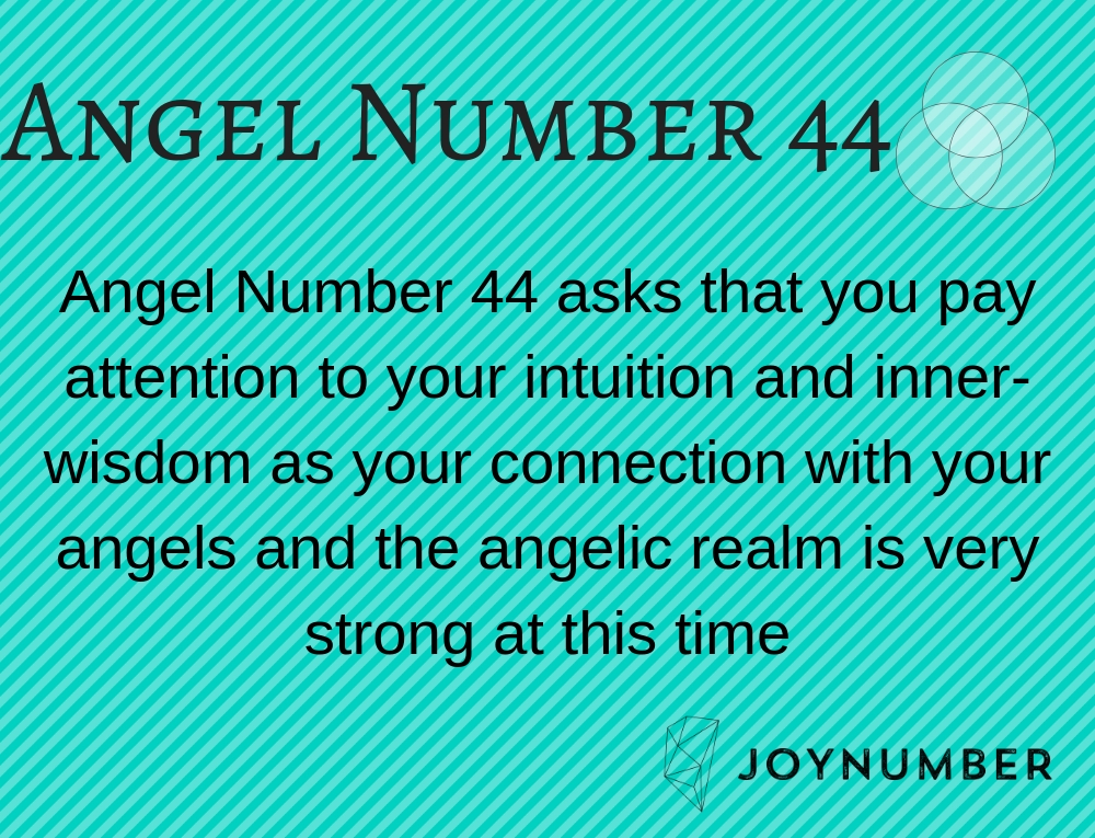 Angel number 44 doreen virtue