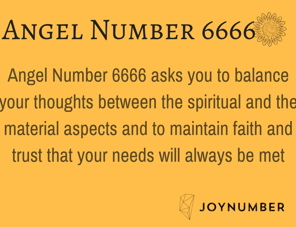 Angel number 6666 doreen virtue