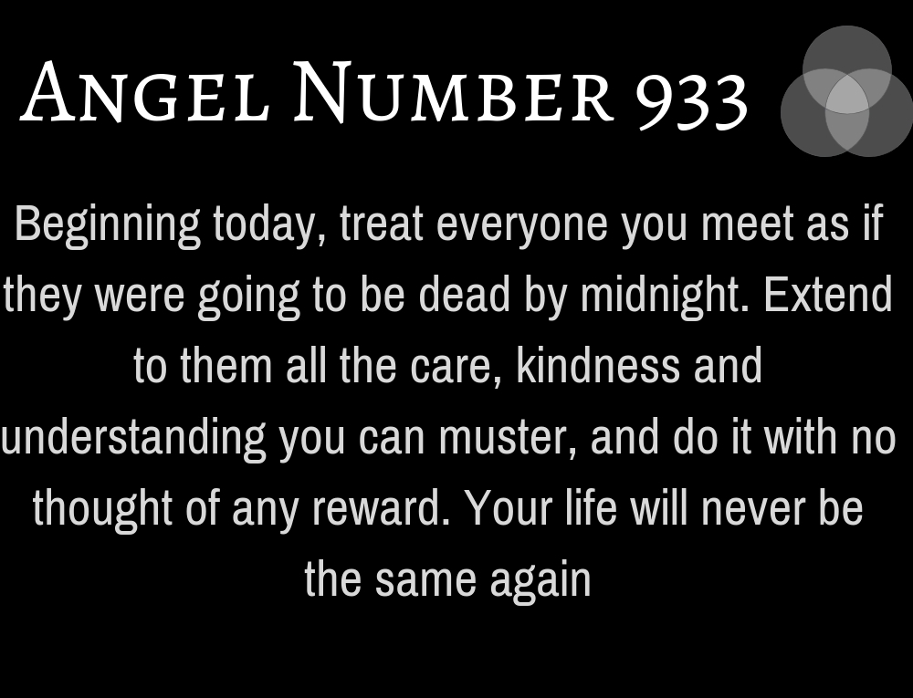 933 angel number doreen virtue