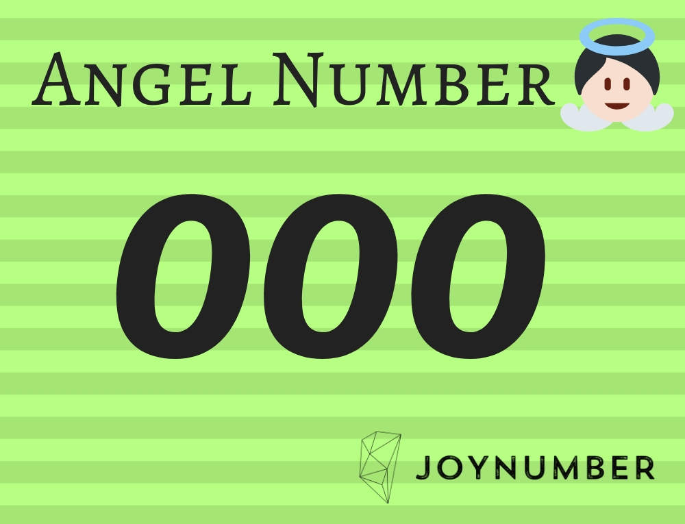 000 Angel Number - You’re One With The Universe!