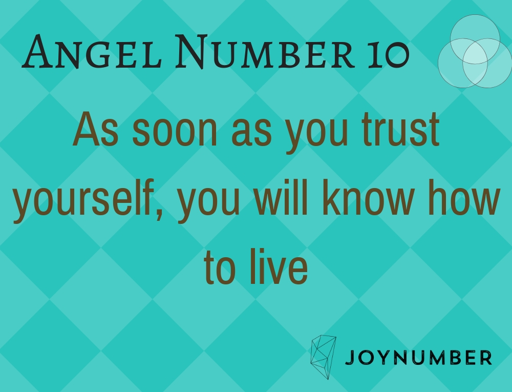 Angel number 10 spiritual meaning