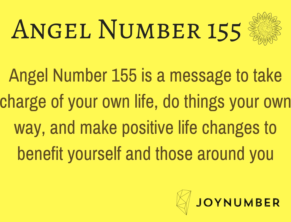 155 angel number meaning