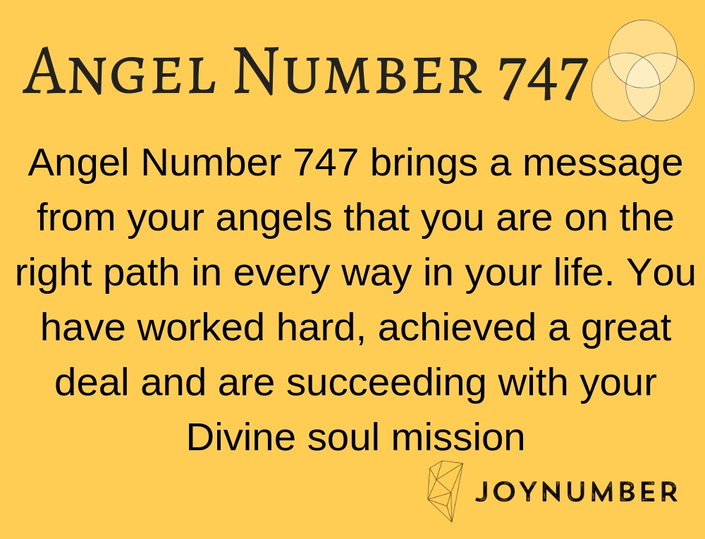 747 angel number doreen virtue