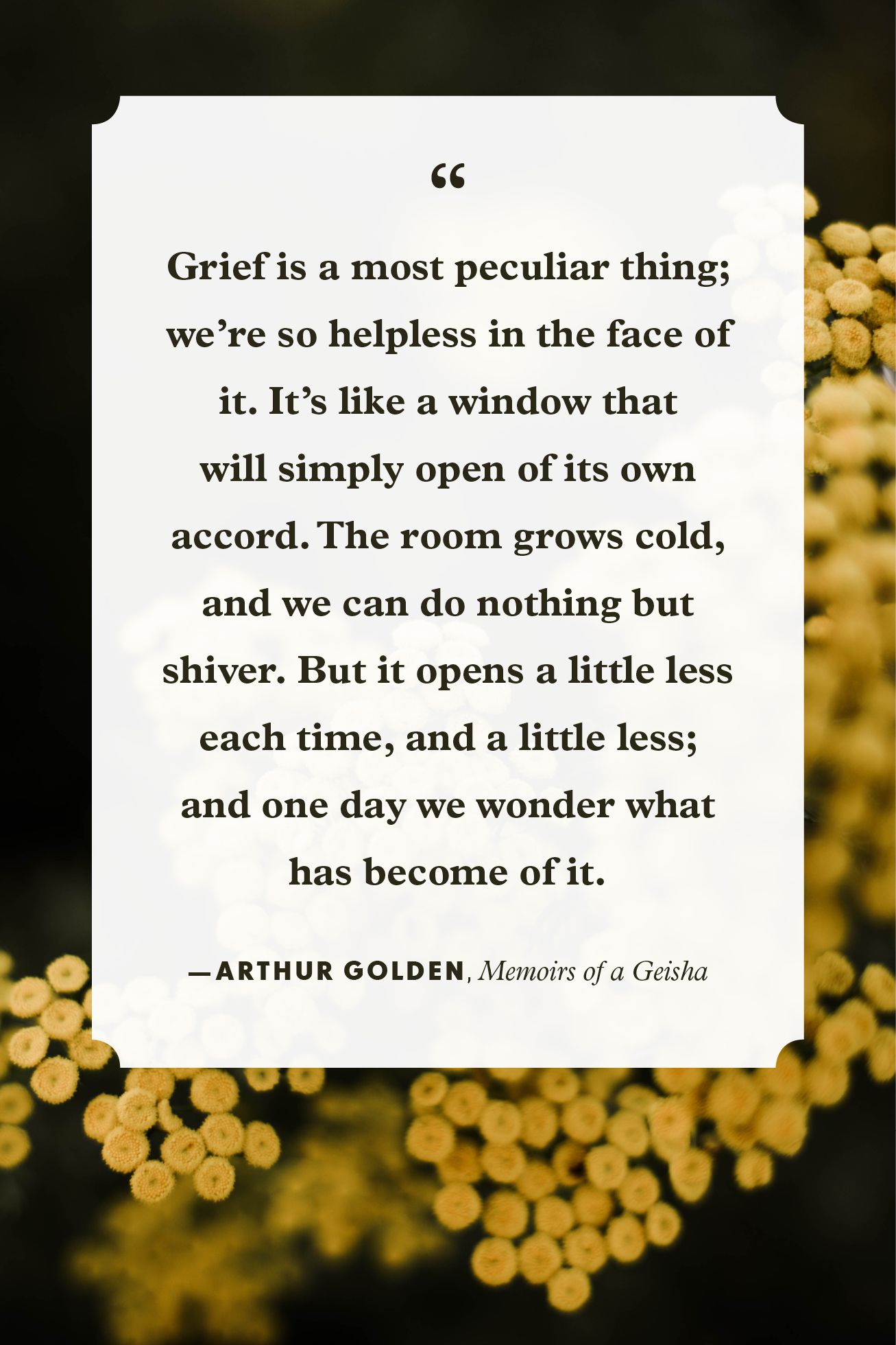Inspirational Quote About Grief By Artur Golden 
