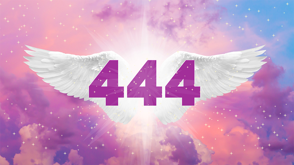 Number 444 With Wings 