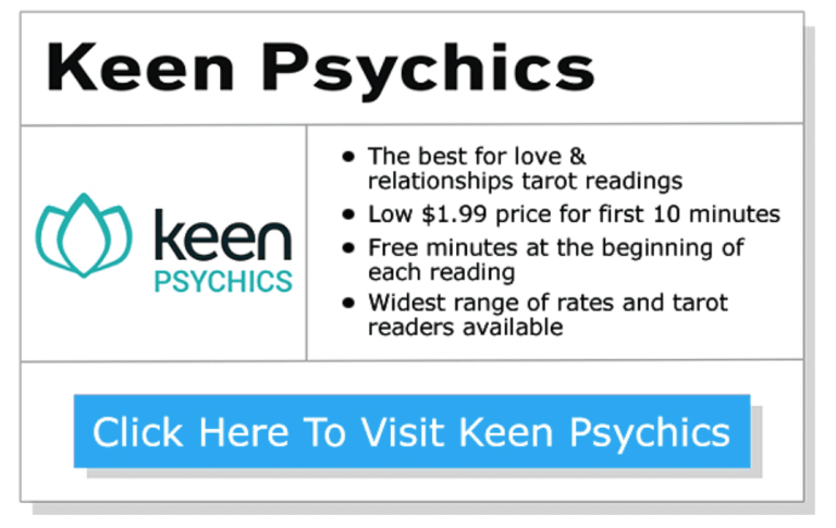 Keen Psychics logo, info and price