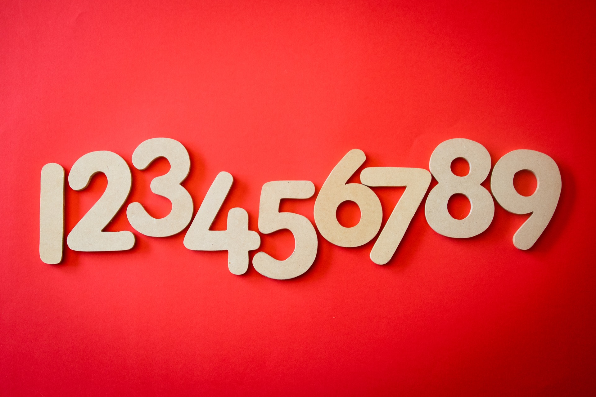 Numbers From 1 To 9 