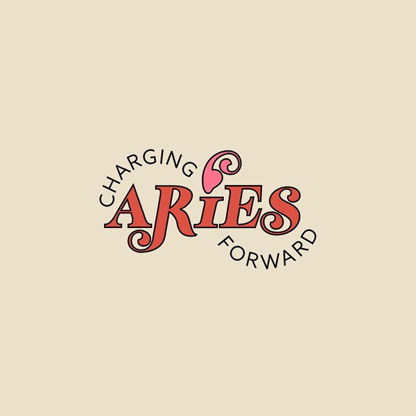 Charging Aries forward
