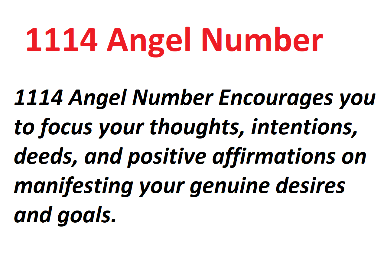 1114 Angel Number - Faithfulness And Trust