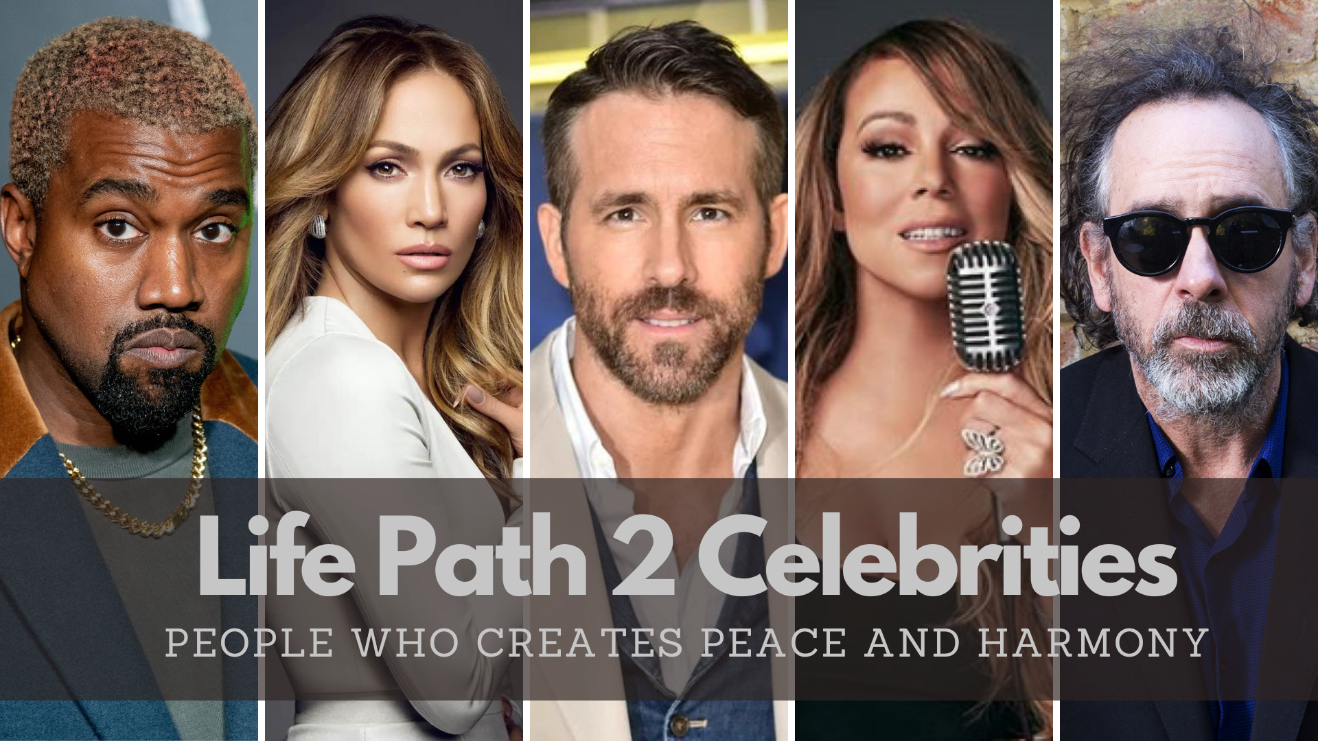 Life Path 2 Celebrities - People Who Creates Peace And Harmony