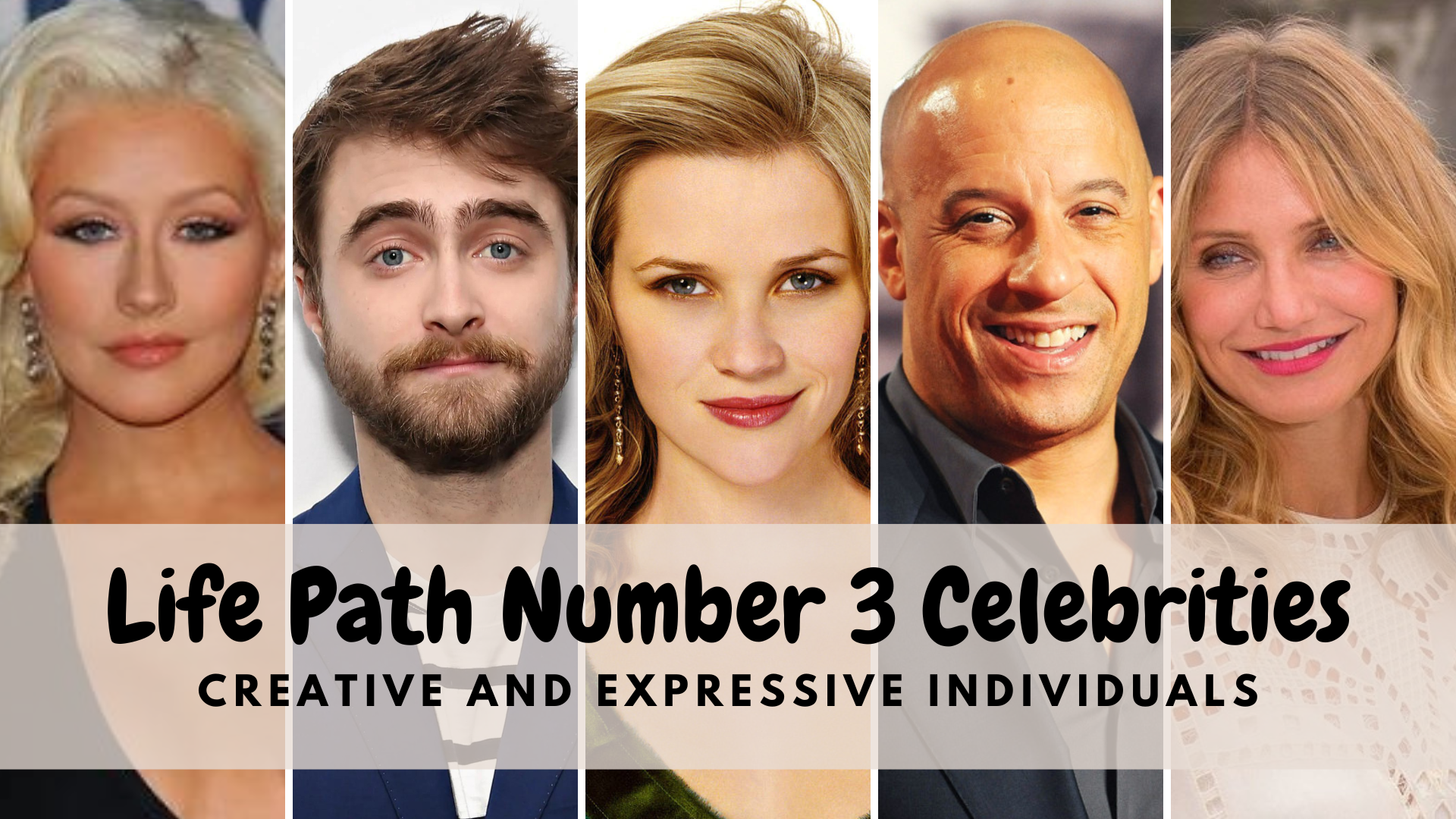 Life Path Number 3 Celebrities - Creative And Expressive Individuals