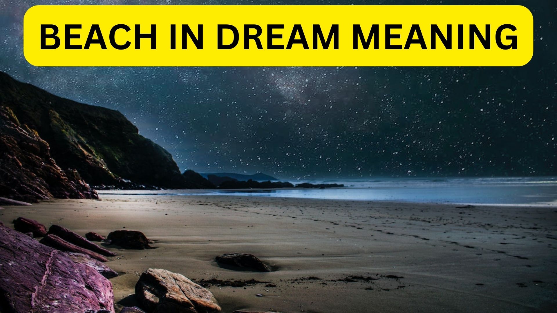 Beach In Dream Meaning - Great Things Are Yet To Come