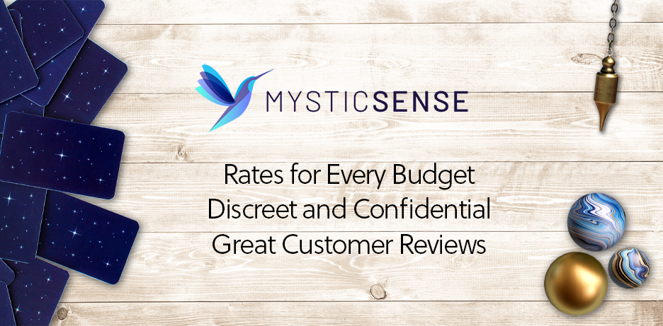 Mysticsense logo and benefits