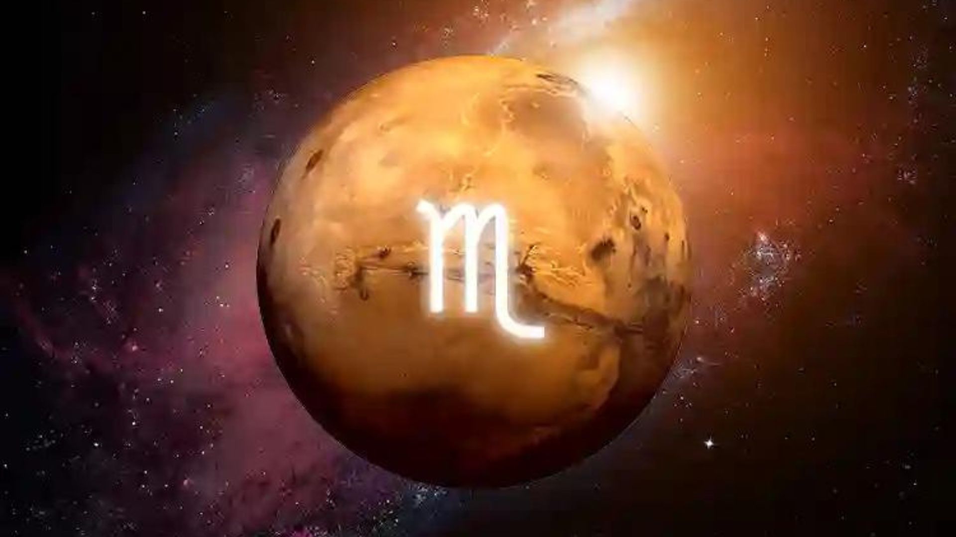 Scorpio Sign On Mars