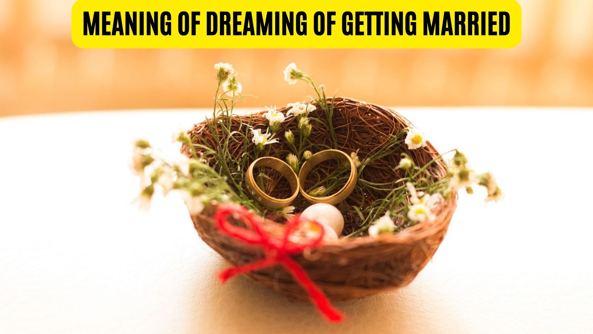 Meaning Of Dreaming Of Getting Married - Idea Of Commitment