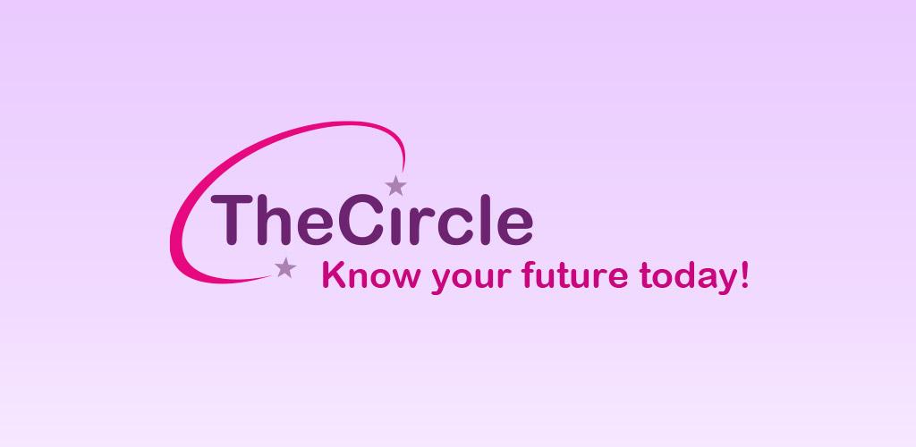 The circle usa logo on pink background