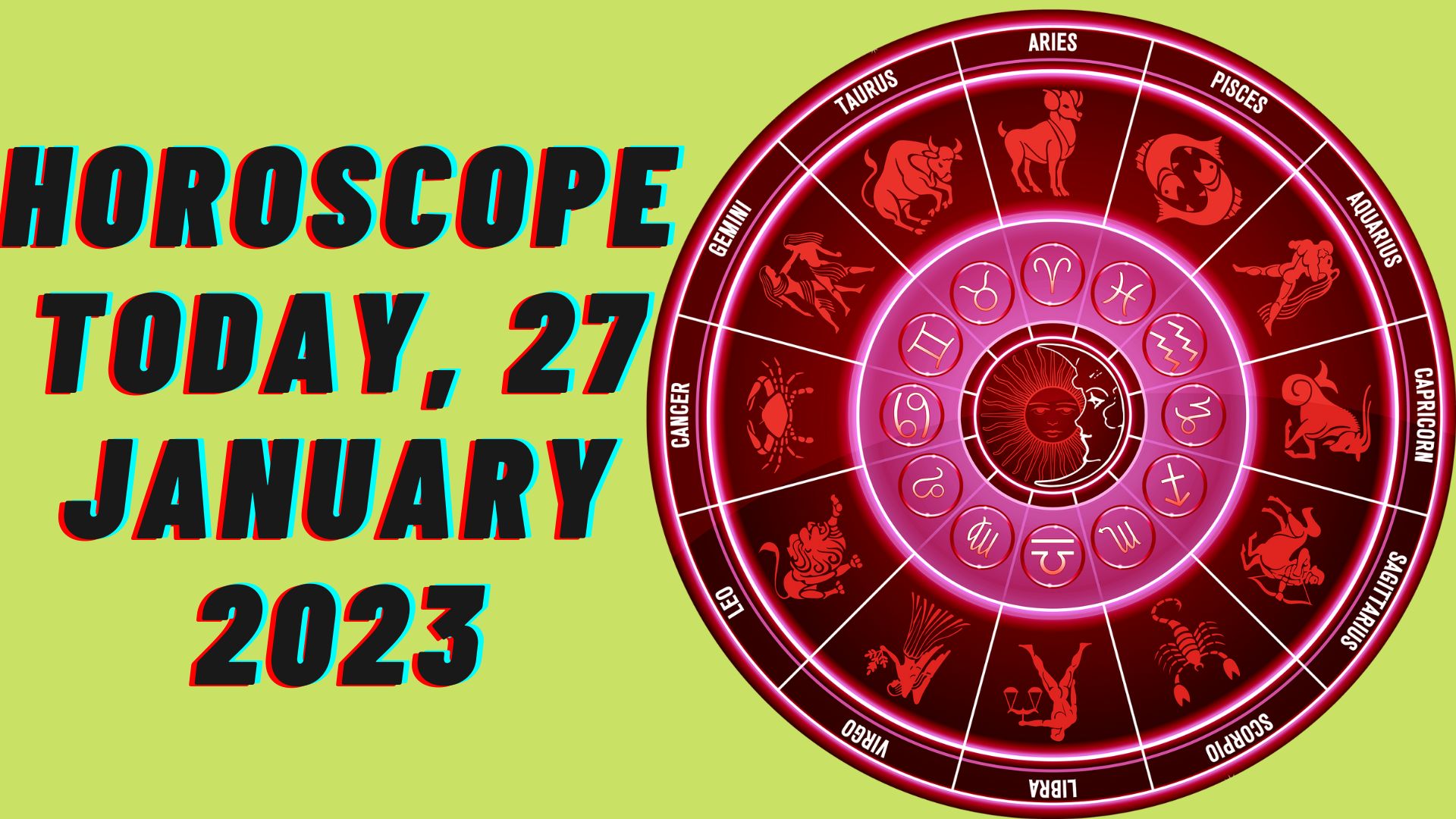 Horoscope Today, 27 January 2023 - Check Here Astrological Prediction For All Sun Signs