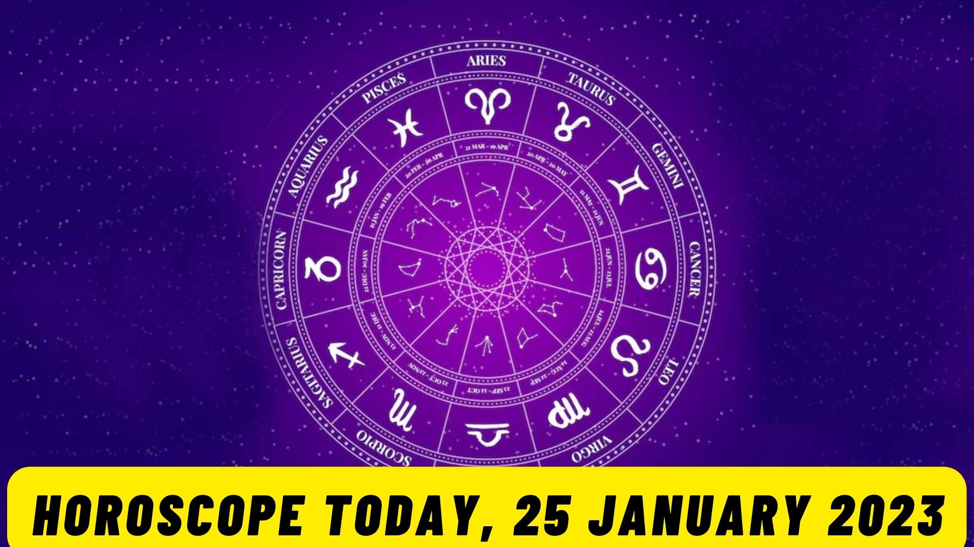 Horoscope Today, 25 January 2023 - Check Here Astrological Prediction For All Sun Signs