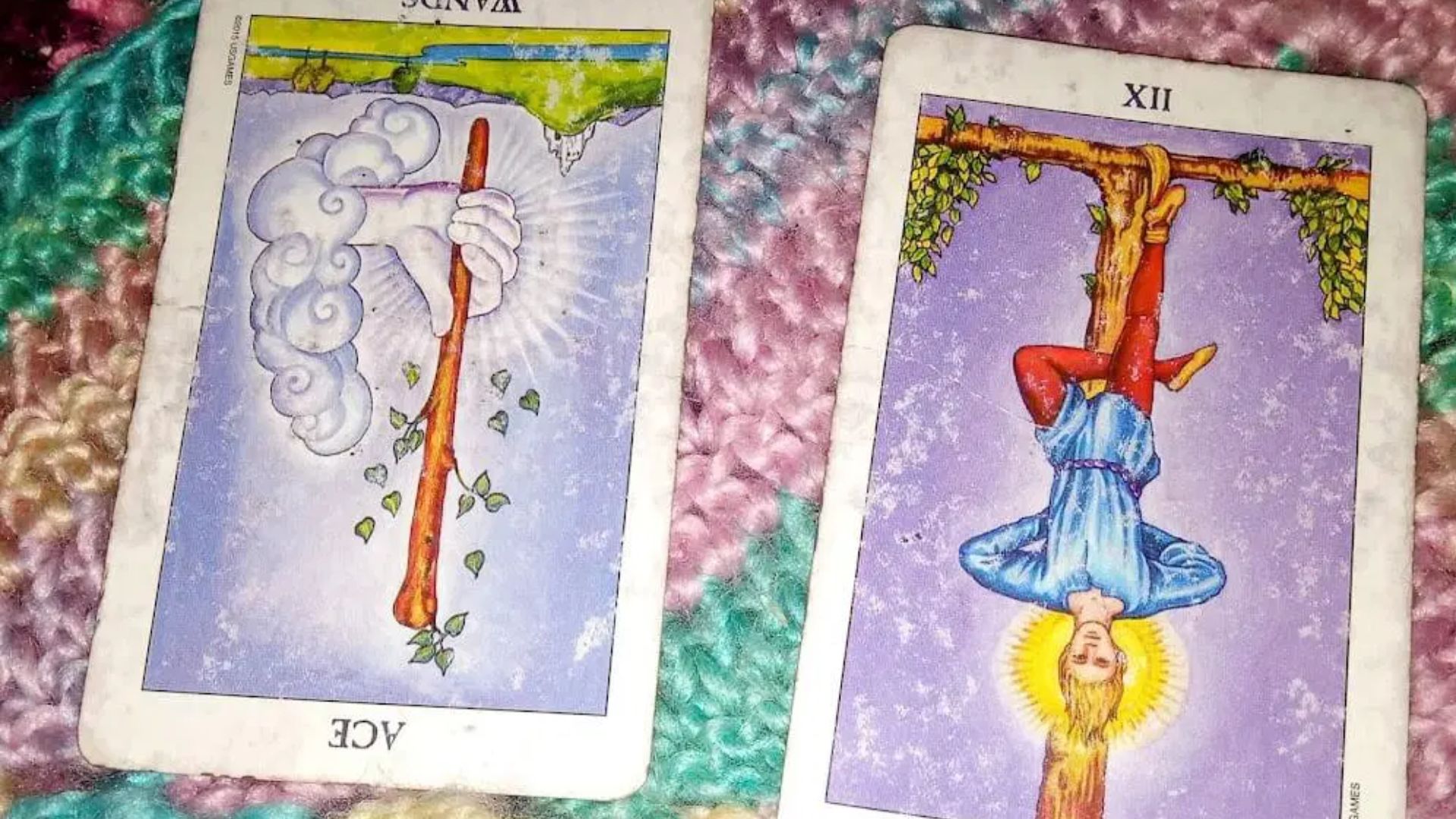 Reversed ace of Wands And Another Card