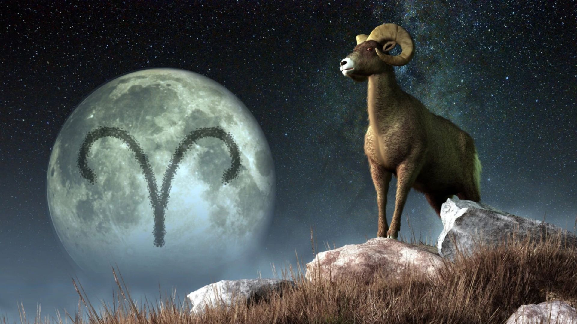 Aries Sign On Big Moon