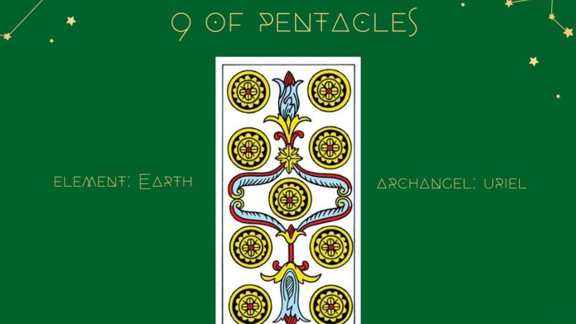 9 Of Pentacles - Financial Independence And Abundance