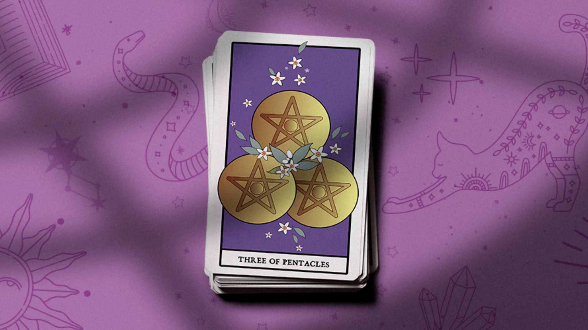Card Of Three Of Pentacles