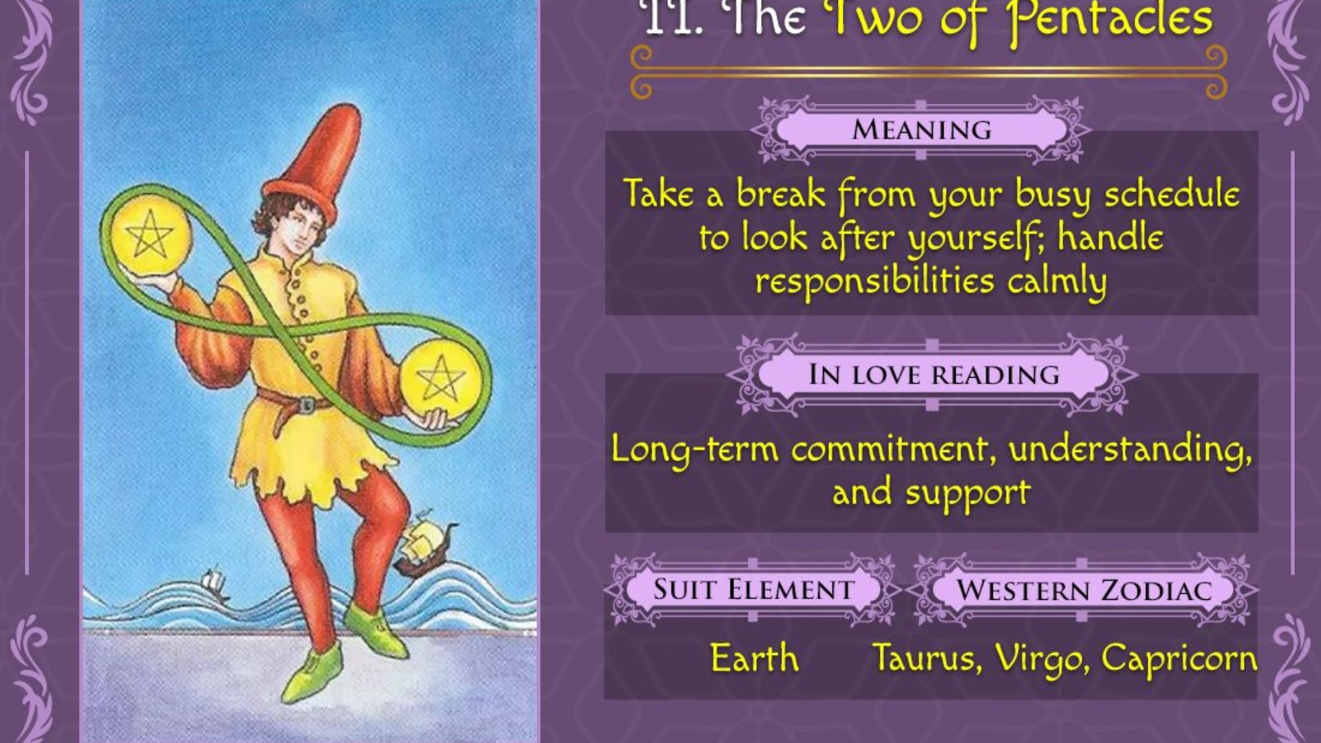 2 Of Pentacles Love - Creating Harmony In Love