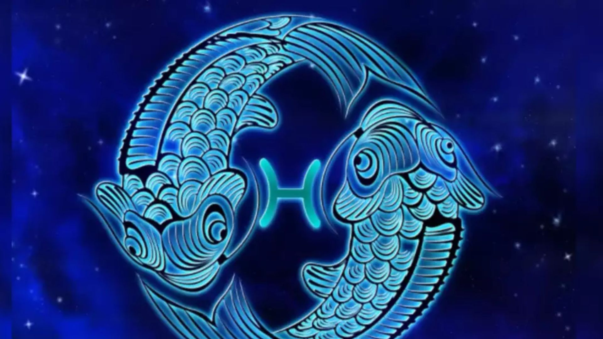 Blue Pisces Zodiac Sign