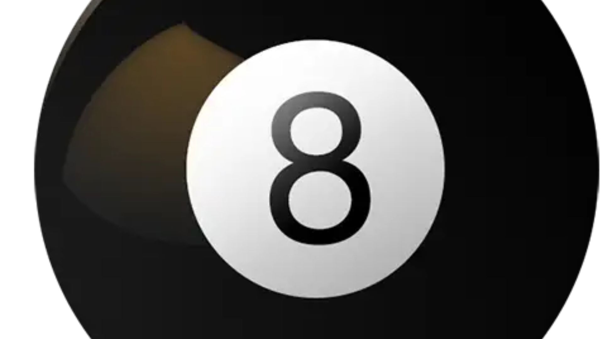 8 Numbered Black Ball