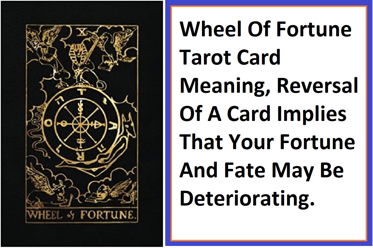 Definition of Wheel Of Fortune Tarot Card Meaning Reversed