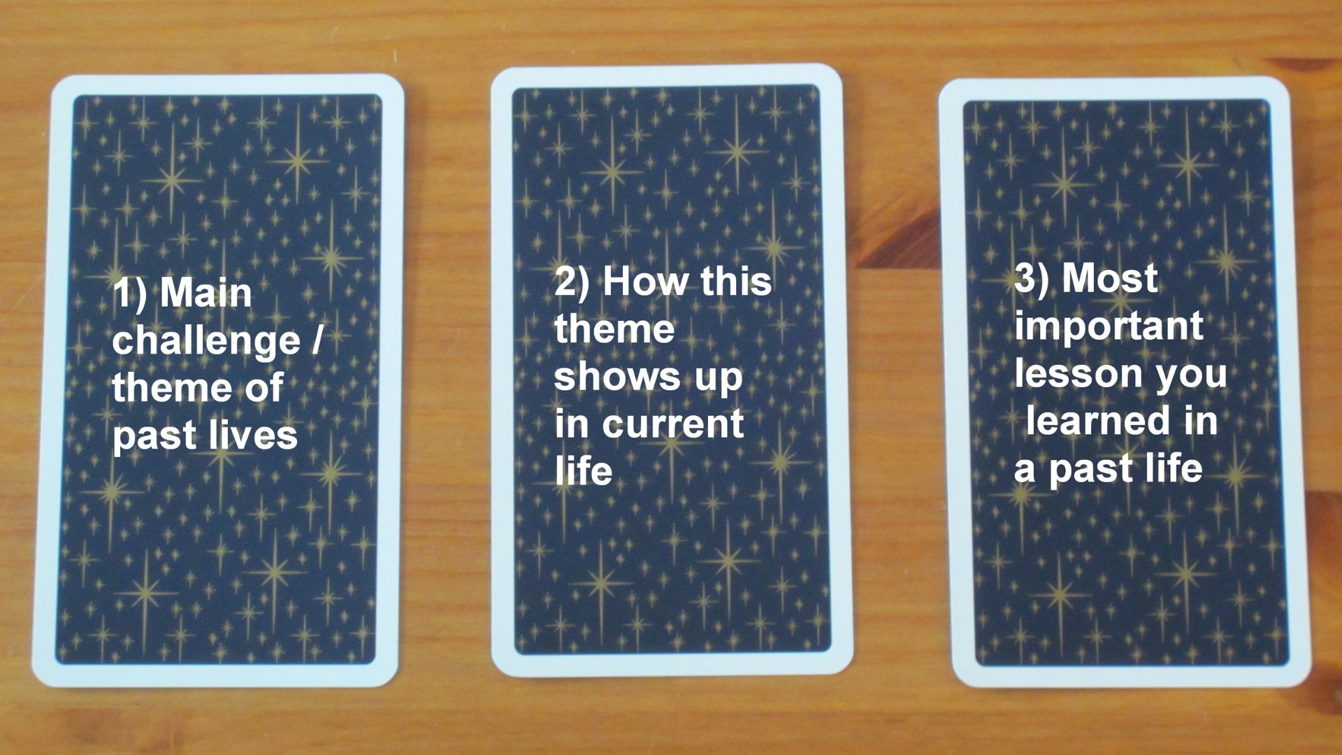 3 Tarot Card With Questions