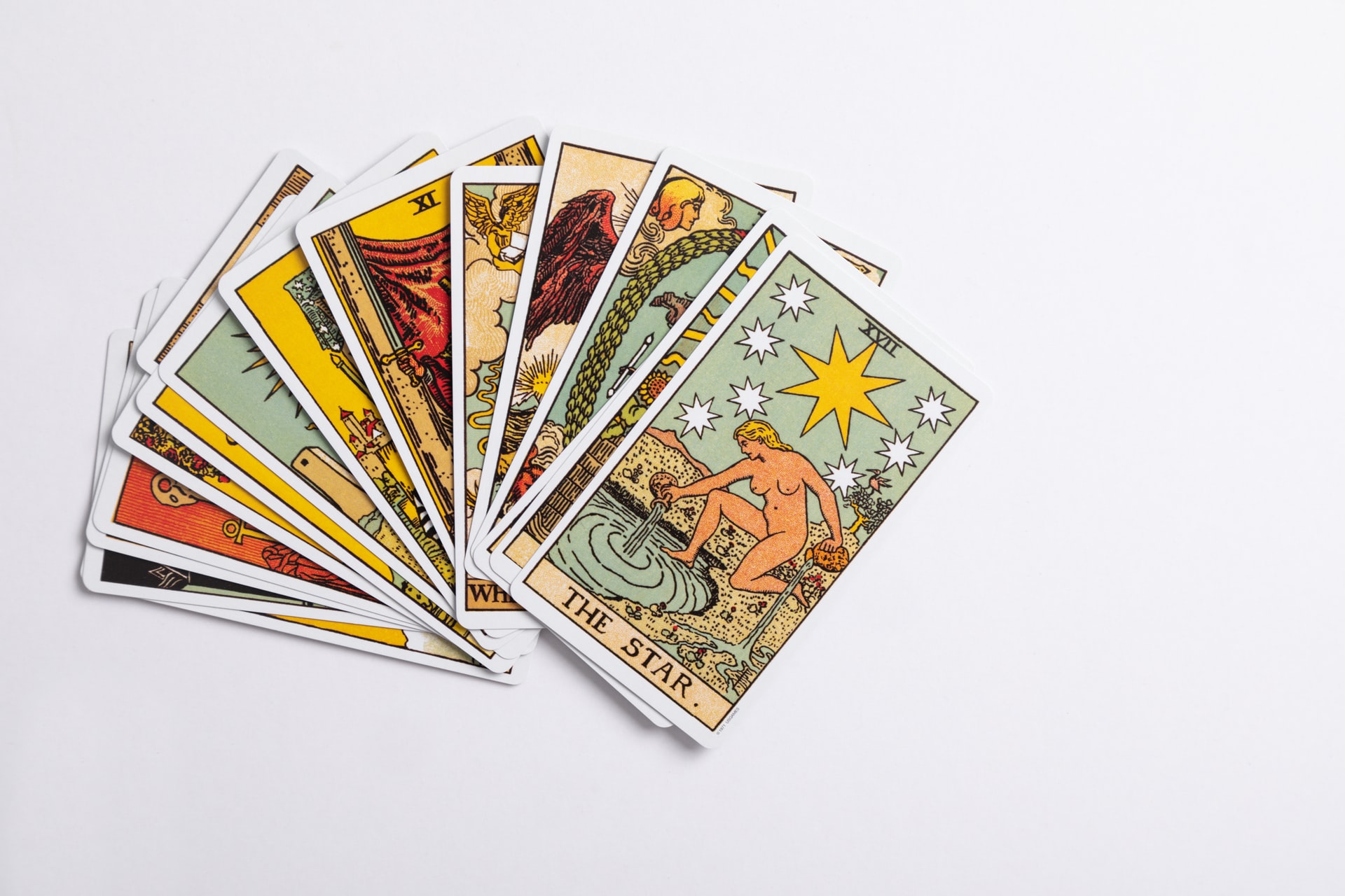 Tarot Cards on the Surface