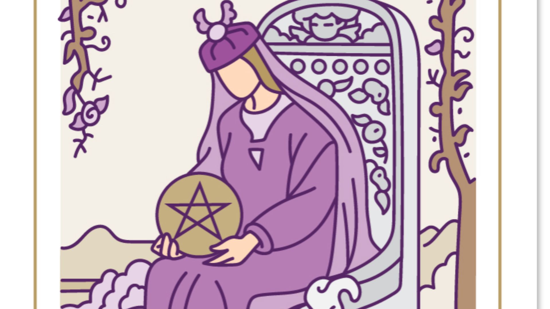 Queen Of Pentacles - Understanding In Tarot