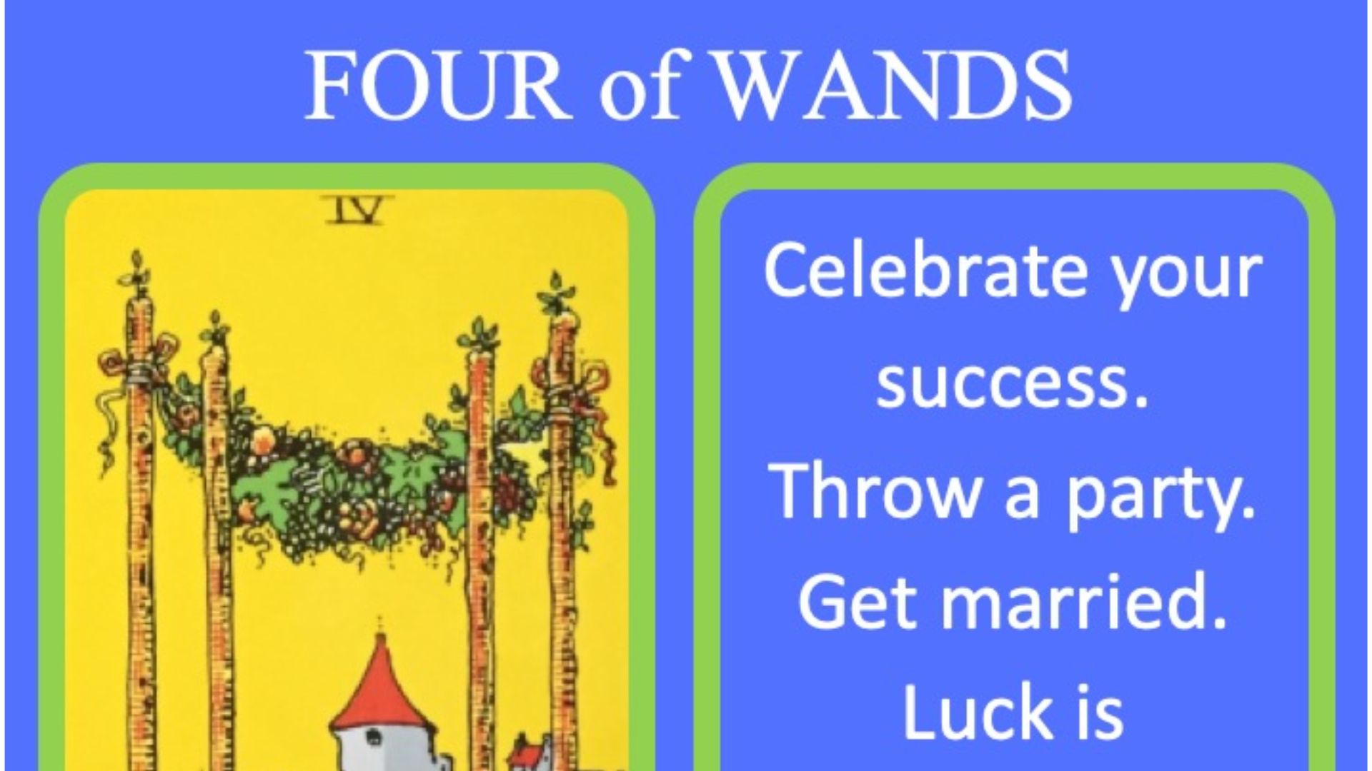 4 Of Wands - Exploring Its Significance In Tarot Reading