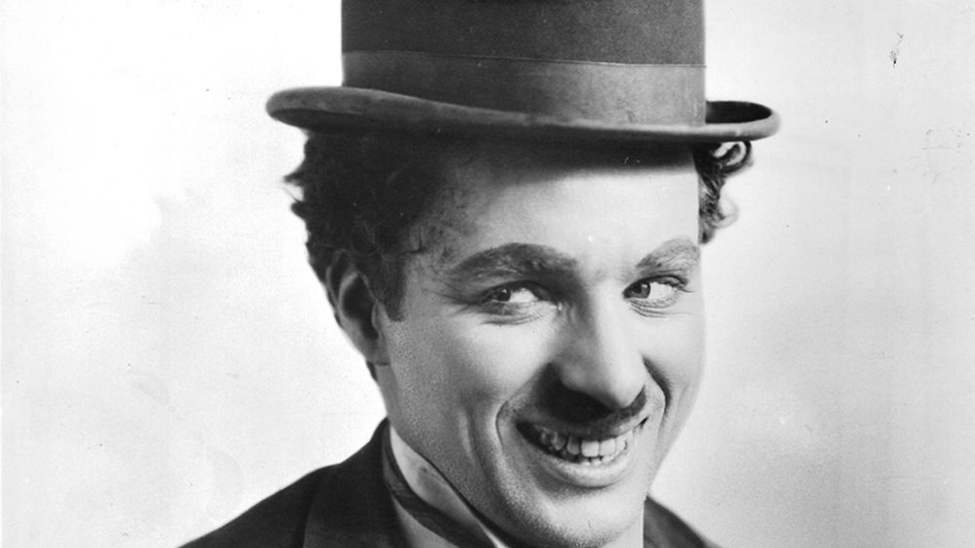 Charlie Chaplin Wearing Cap