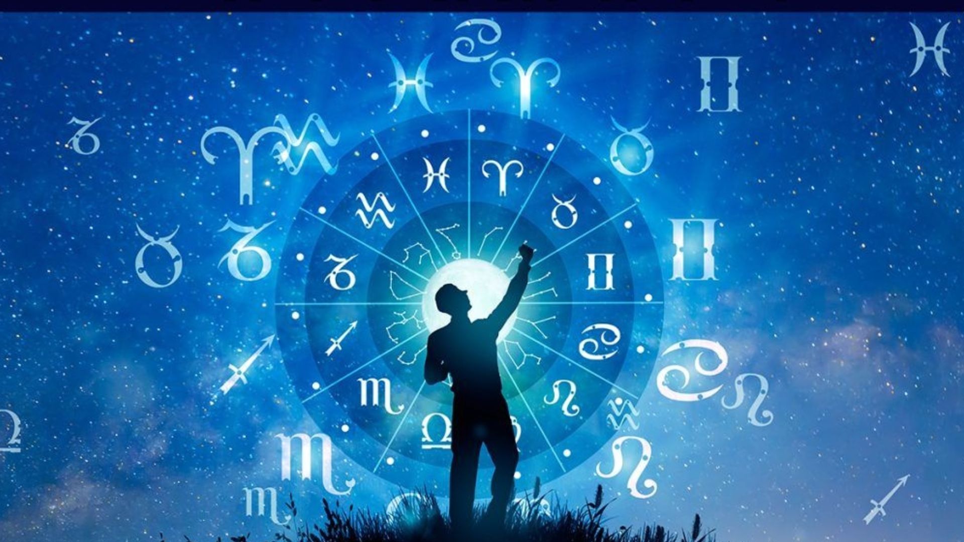 Person In Between Zodiac Circle
