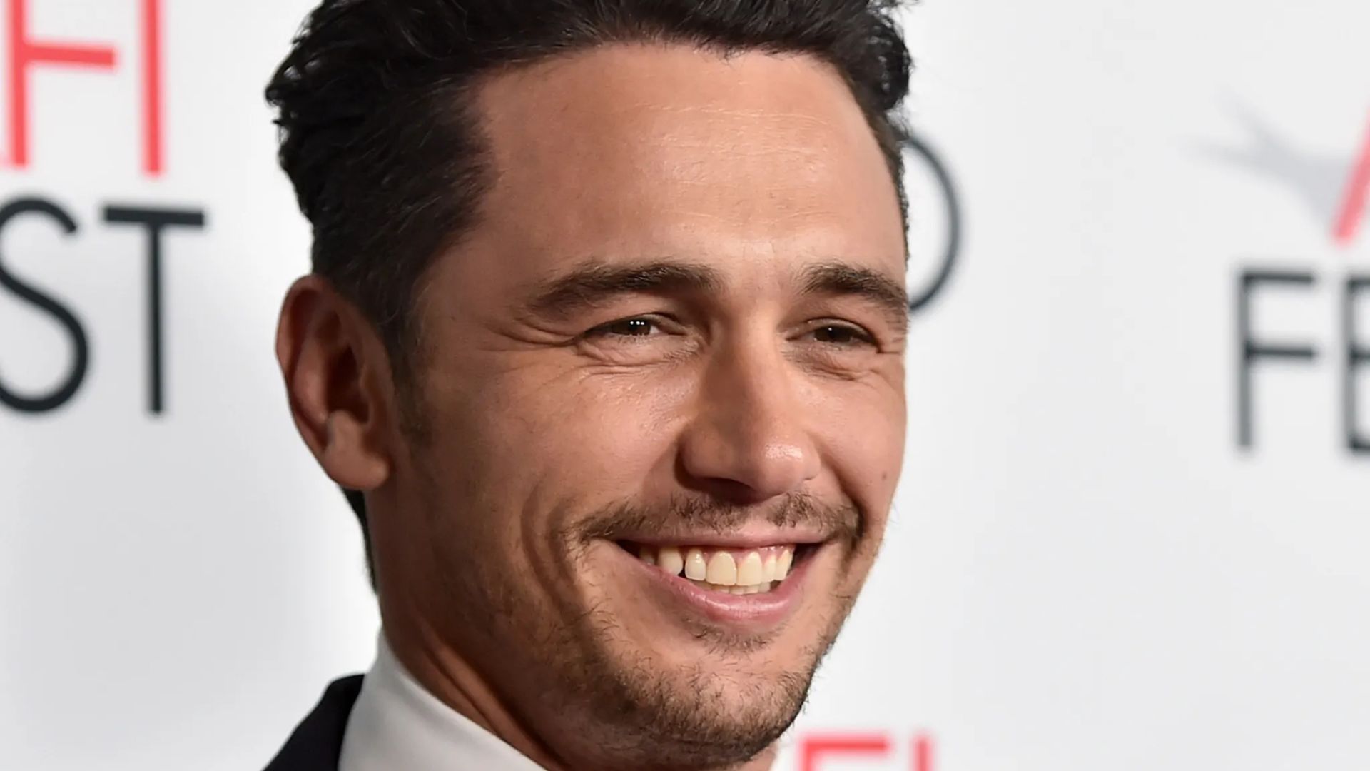 James Franco With Smiling Face