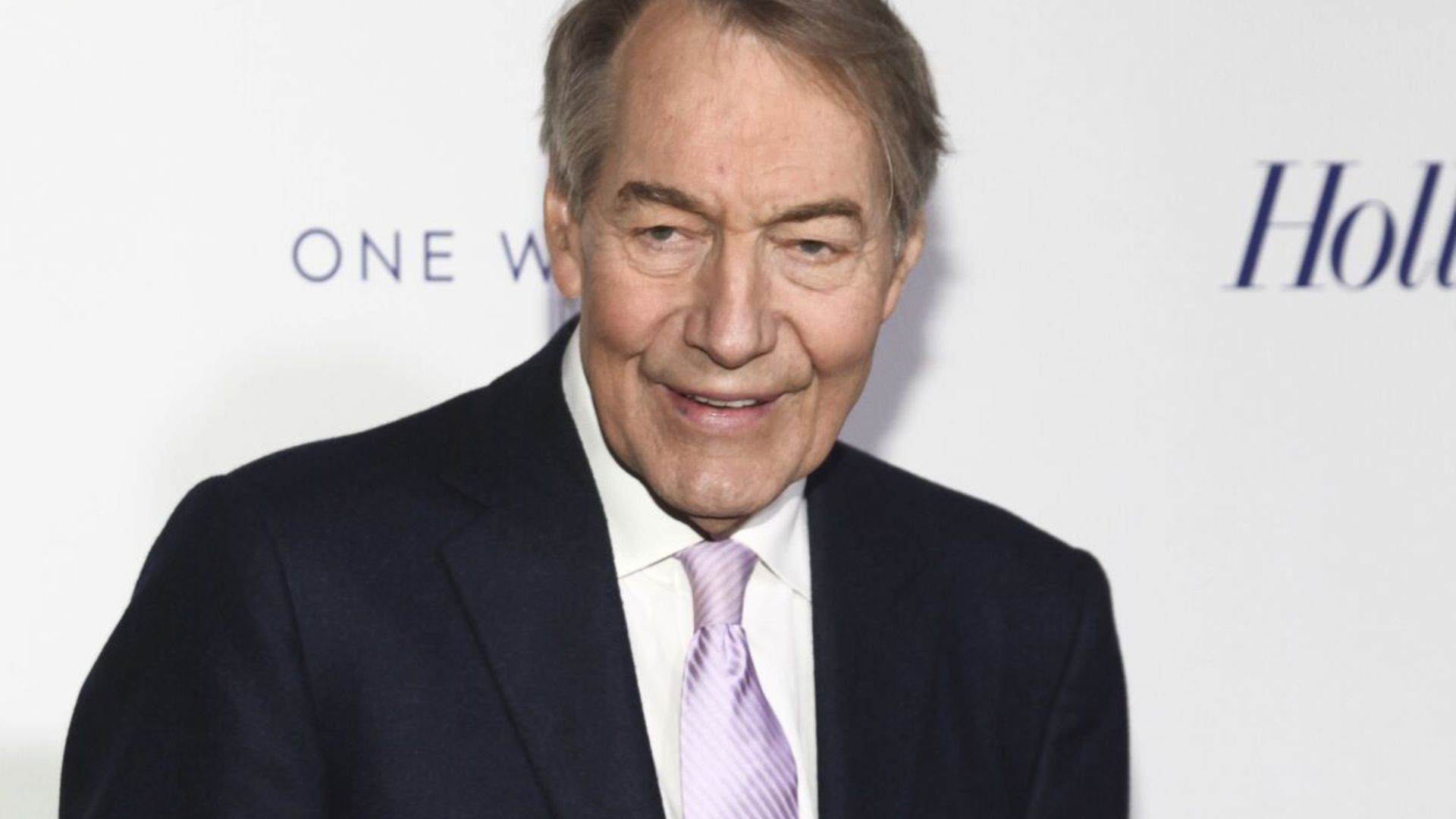 Charlie Rose In Formal Clothing