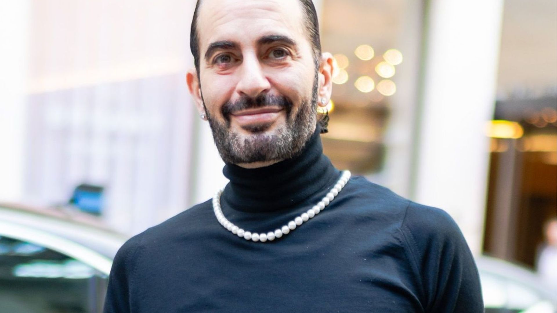 Marc Jacobs With A Smile On Face