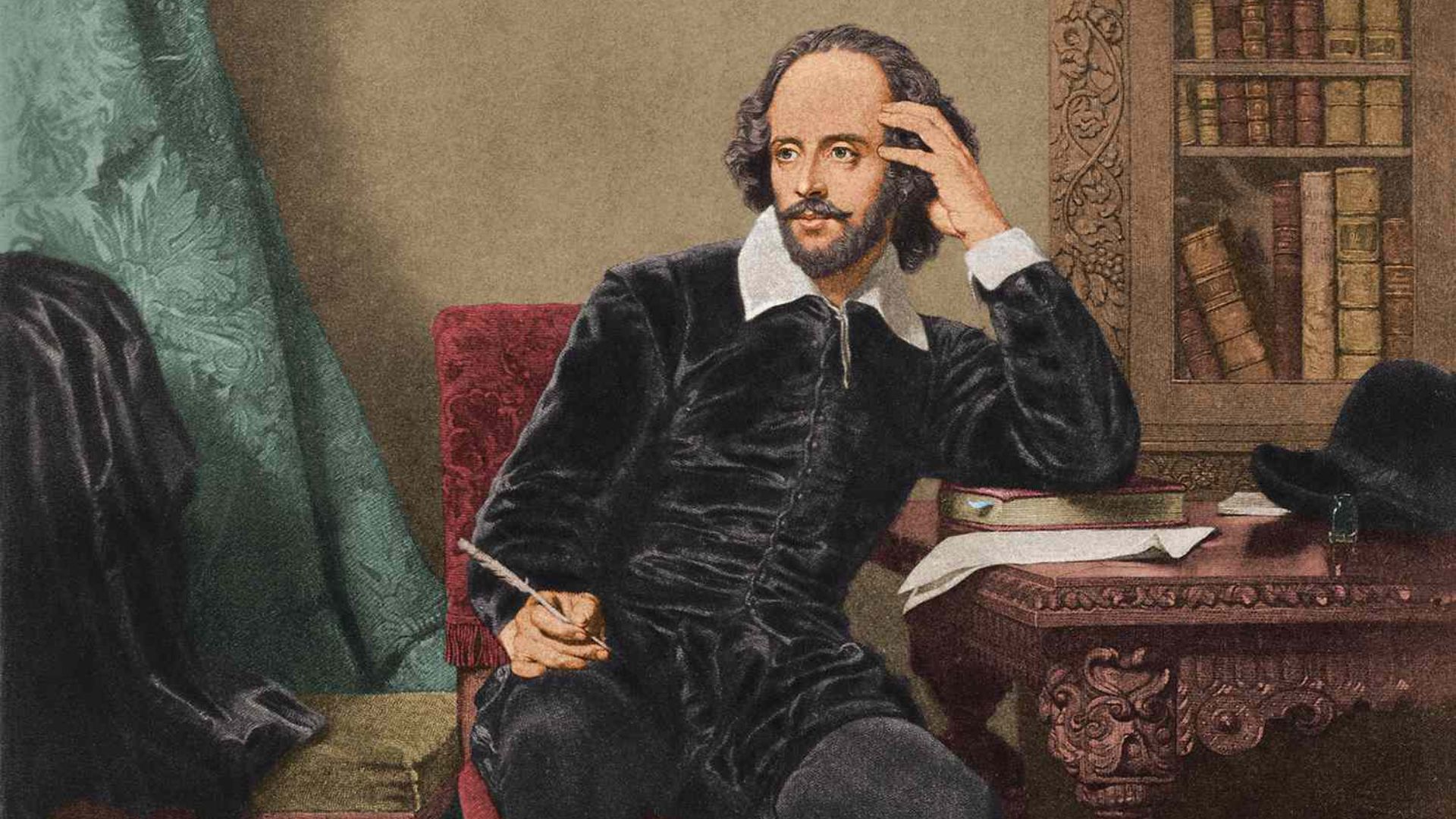 Painting Of William Shakespeare