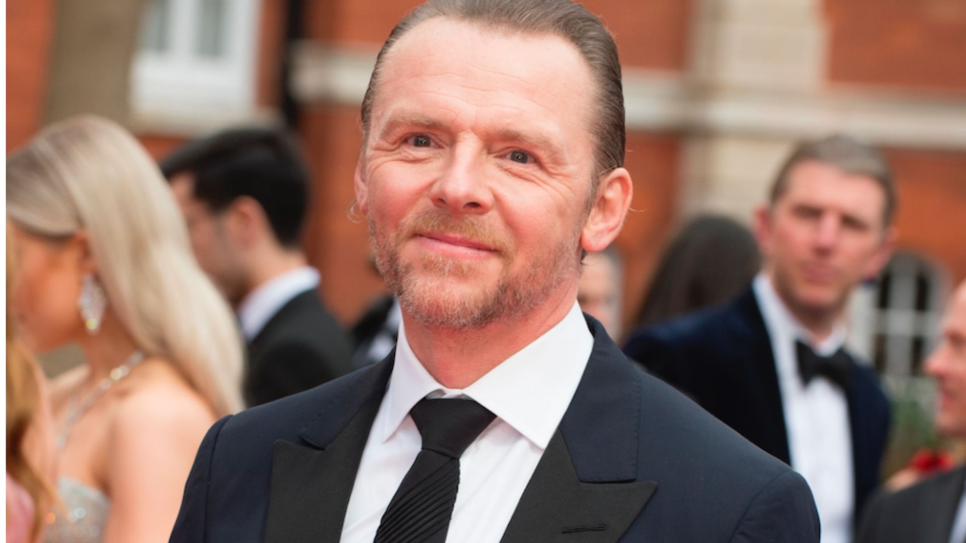 Clear Shot Of Simon Pegg