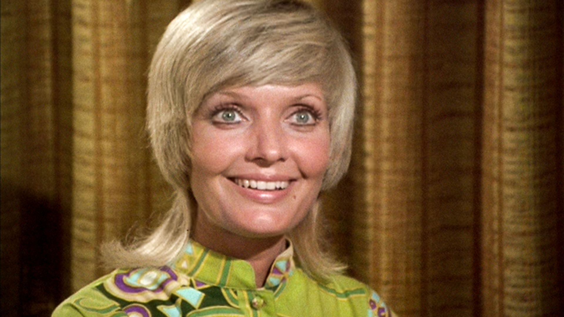 Florence Henderson With A Smile On Face