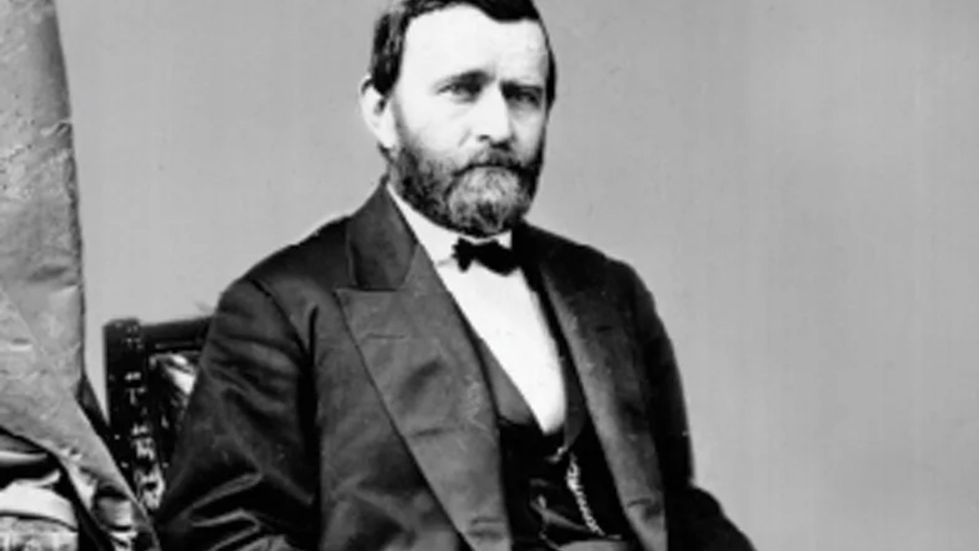 Ulysses S. Grant In A Black Suit