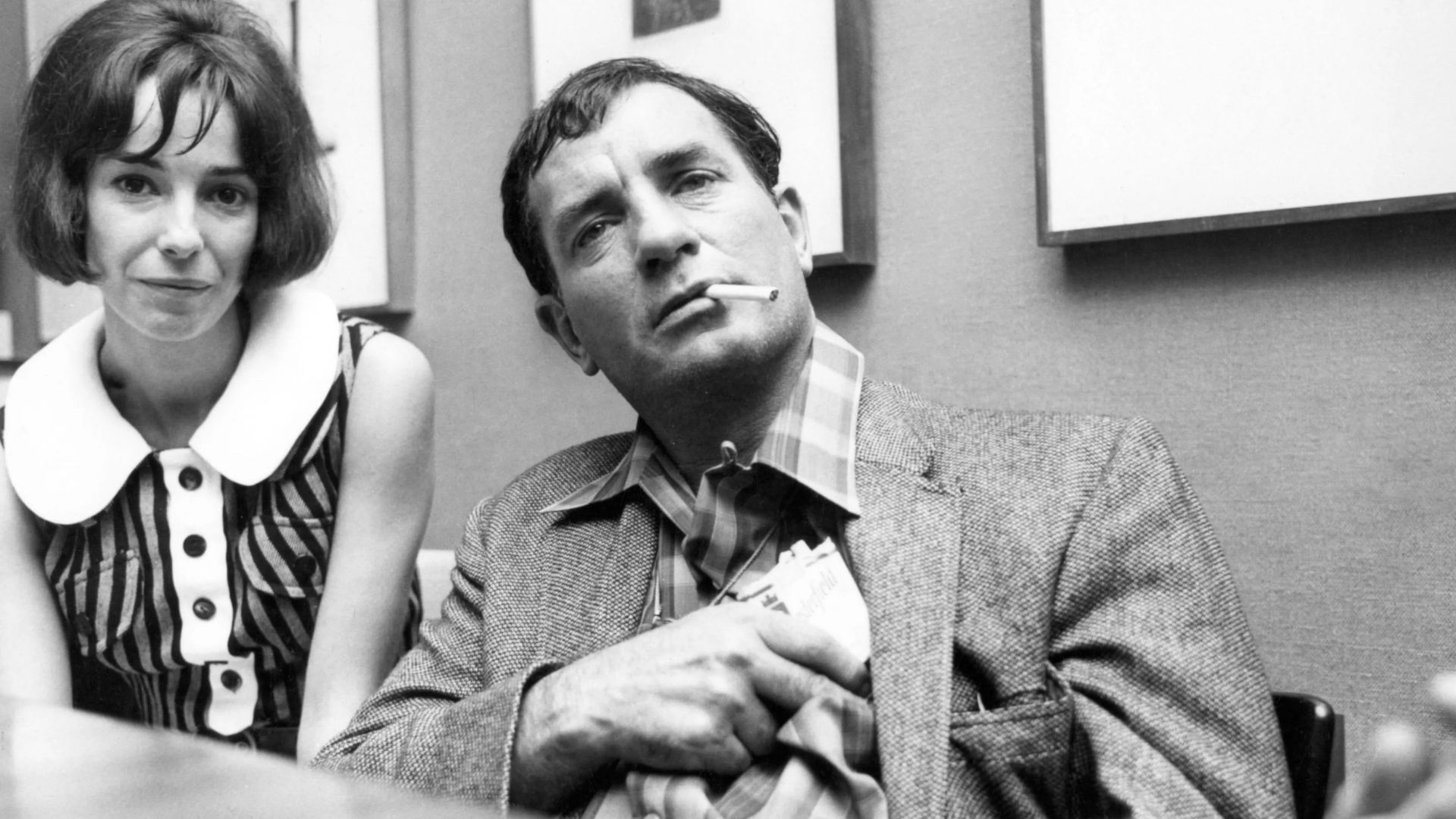 Jack Kerouac With His Girlfriend 