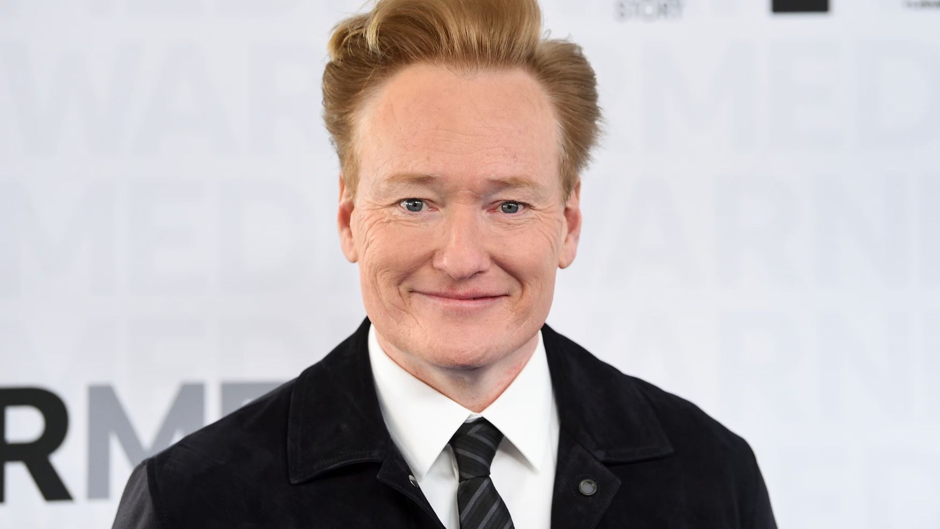 Conan O'Brien In Black Dress